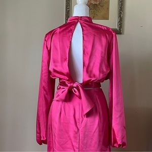 The fifth label two piece open back dress